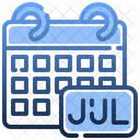 July Month July Calendar July Icon