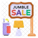 Jumble Sale Sign Jumble Sale Board Sale Roadboard Icon
