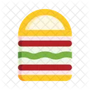 Jumbo Burger Harm Burger Burger Icon