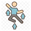 Jump Jumping Dance Step Icon