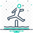 Jump Bounce Obstacle Race Icon