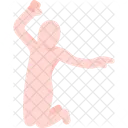 Jump Jumping Moving Icon