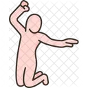 Jump Jumping Moving Icon