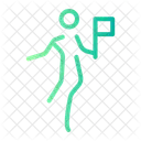 Jump Finish Succes Icon