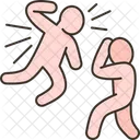 Jump Punch Martial Icon