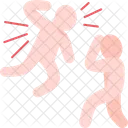 Jump Punch Martial Icon