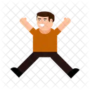 Happy Hands Up Icon