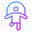 Jump Rope Sport Gym Icon