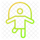 Jump Rope Sport Gym Icon