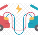 Jump Start Battery Car Icon