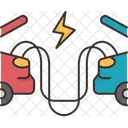 Jump Start Battery Car Icon