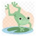 Jumping Frog Frog Jumping Frog Icon