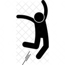 Jumping Jumping Man Man Icon
