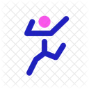 Motion Fitness Sport Icon