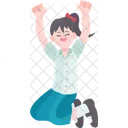 Jumping  Icon