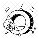 Jumping Ring Hoop Jumping Kid Jumping Icon