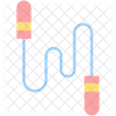 Jumping Rope Fitness Exercise Icon