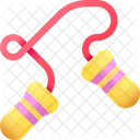Jumping Rope Fitness Exercise Icon
