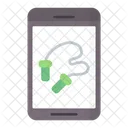 Fitness Exercise Rope Icon