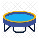 Jumping trampoline  Icon