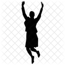 Jumping Woman  Icon