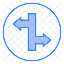 Junction Icon - Download in Rounded Style