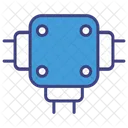 Junction Box Isometric Network Box Icon