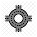 Junction Highway Road Icon