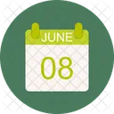 July Calendar Date Icon