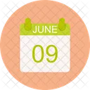 July Calendar Date Icon