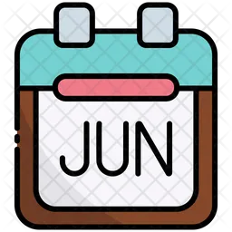 June Calendar  Icon