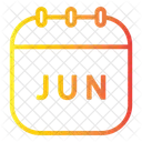 June calendar  Icon