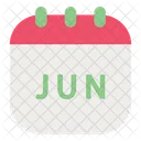 June calendar  Icon