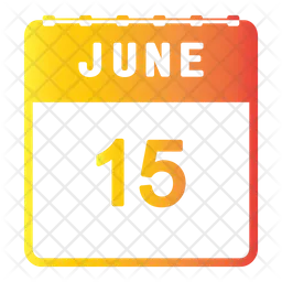 June Calendar  Icon