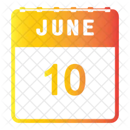 June Calendar  Icon