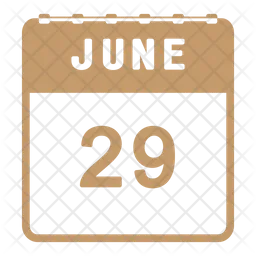 June Calendar  Icon