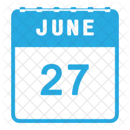 June Calendar  Icon