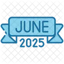 June Calendar Time Icon