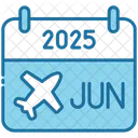 June Calendar Time Icon