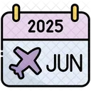 June Calendar Time Icon