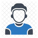 Junge Mann Avatar Symbol