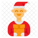 Junge Sohn Weihnachten Symbol