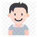 Kind Avatar Junge Symbol