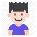 Kind Avatar Junge Symbol