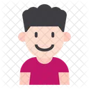 Kind Avatar Junge Symbol