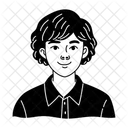 Junge Charakter  Symbol