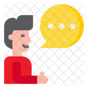 Junge-Chat  Symbol