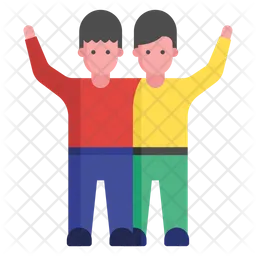 Junger Freund  Symbol