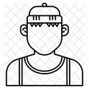 Junger Mann  Symbol