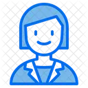 Junger Mitarbeiter  Symbol